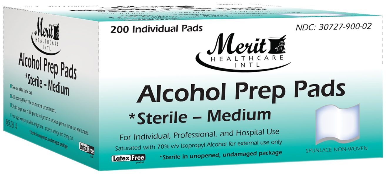 Alcohol Prep Pad Isopropyl Alcohol 70 Individual Packet Medium Sterile 200 Box 935000 4860