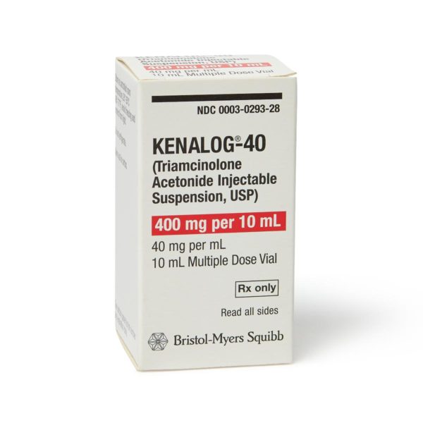 Kenalog 40 10ml Triamcinolone Acetonide 40 Mg Ml Injection Multiple Dose Vial 00003 0293 28